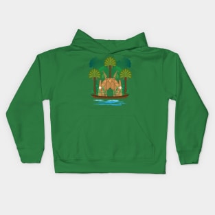 Mesopotamian Marshes Kids Hoodie